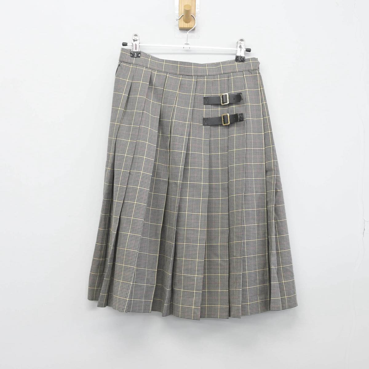 【中古】福岡県 久留米学園高等学校 女子制服 3点（ブレザー・シャツ・スカート）sf028430