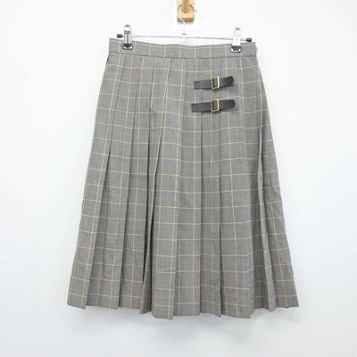 【中古】福岡県 久留米学園高等学校 女子制服 2点（ズボン・スカート）sf028431