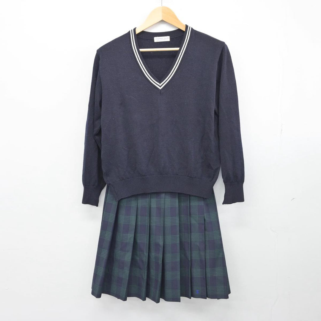 【中古制服】福岡県 西日本短期大学附属高等学校 女子制服 3点（ブレザー・ニット・スカート）sf028447【リサイクル学生服】 |  中古制服通販パレイド