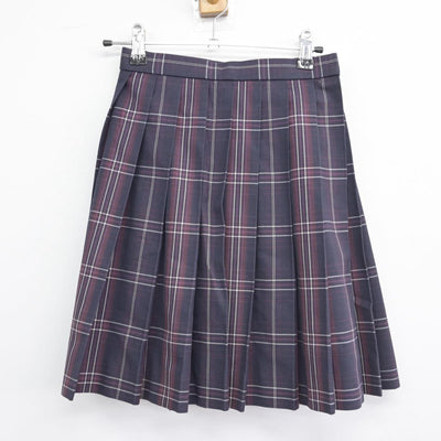 【中古】福岡県 西日本短期大学附属高等学校 女子制服 3点（ブレザー・シャツ・スカート）sf028451