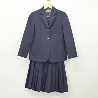 【中古】埼玉県 朝霞市立第三中学 女子制服 3点（ブレザー・ベスト・スカート）sf028453