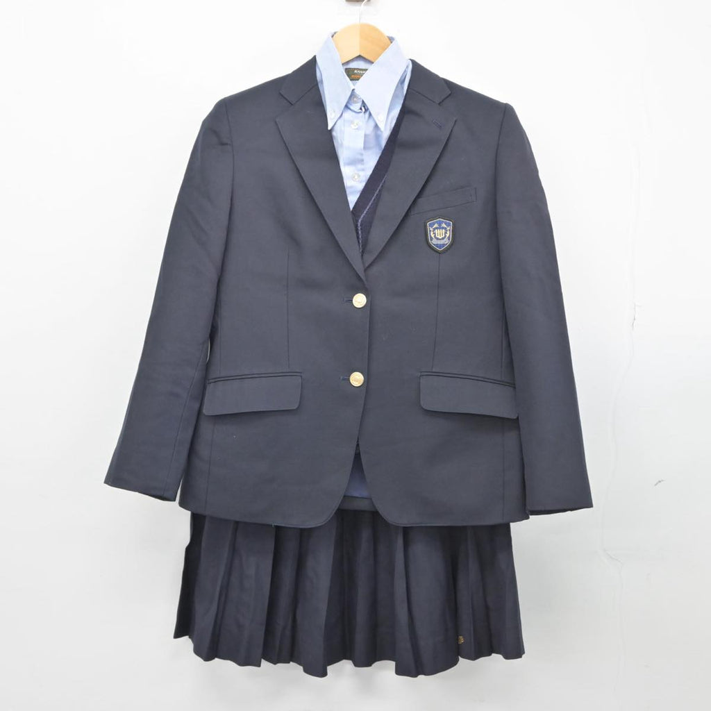 【中古制服】東京都 東京純心女子高等学校 女子制服 4点（ブレザー・ニット・シャツ・スカート）sf028463【リサイクル学生服】 | 中古制服 通販パレイド