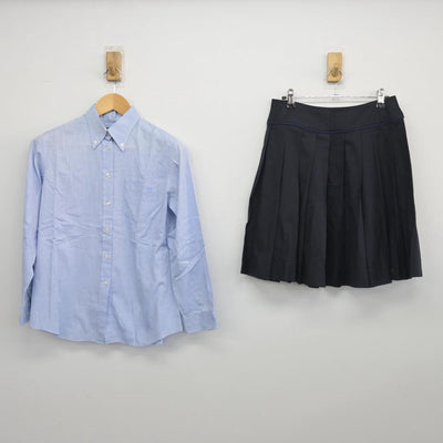 【中古】東京都 東京純心女子高等学校 女子制服 4点（ブレザー・ニット・シャツ・スカート）sf028463