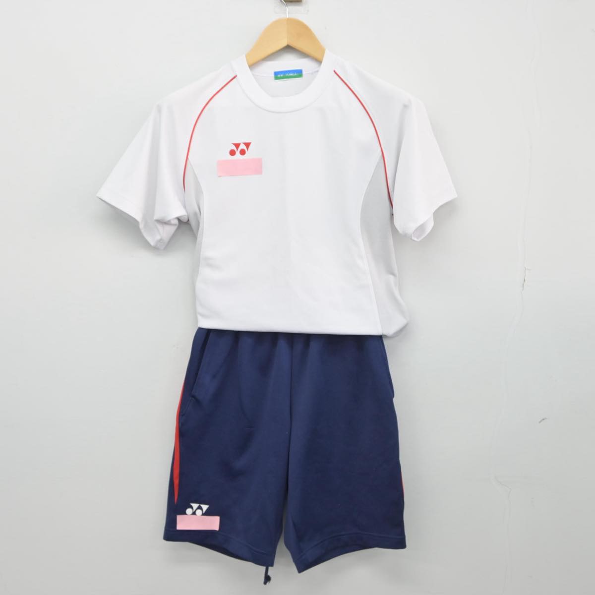 【中古】東京都 山脇学園高等学校 女子制服 2点（体操服 上・体操服 下）sf028475