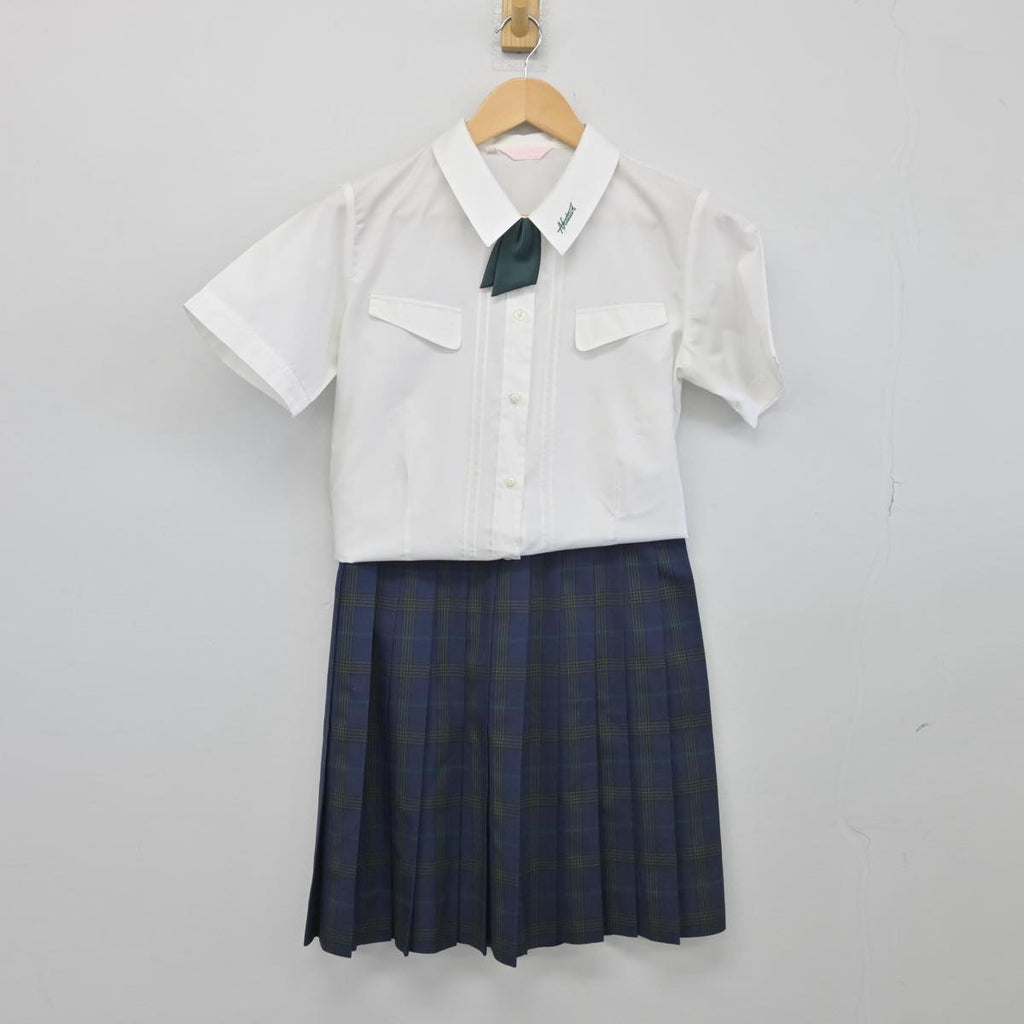 中古制服】三重県 暁高等学校 女子制服 4点（シャツ・スカート）sf028477【リサイクル学生服】 | 中古制服通販パレイド