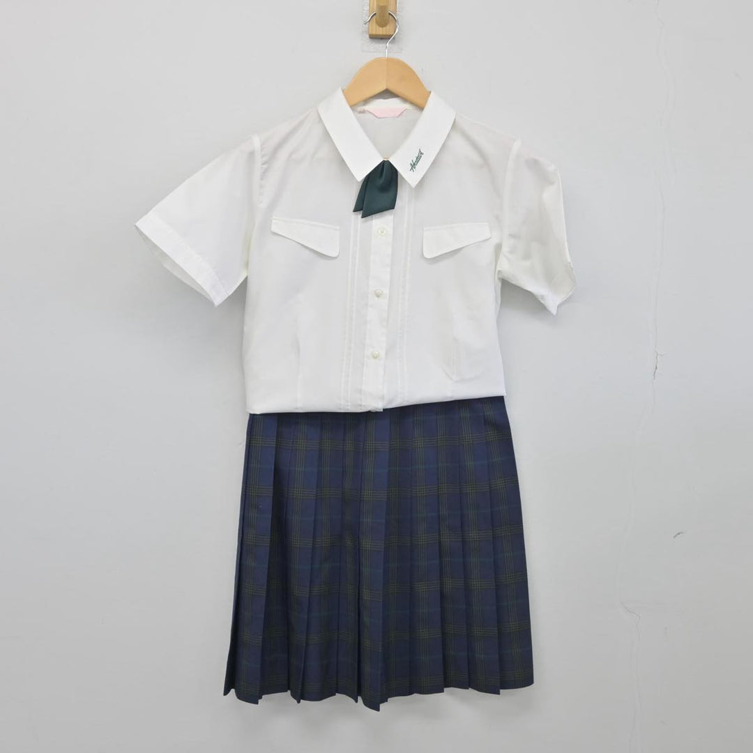 【中古制服】三重県 暁高等学校 女子制服 4点（シャツ・スカート）sf028477【リサイクル学生服】 | 中古制服通販パレイド