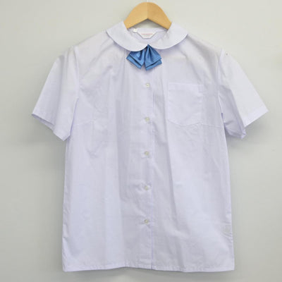 【中古】埼玉県 所沢市立山口中学校 女子制服 3点（ジャンパースカート・シャツ）sf028490