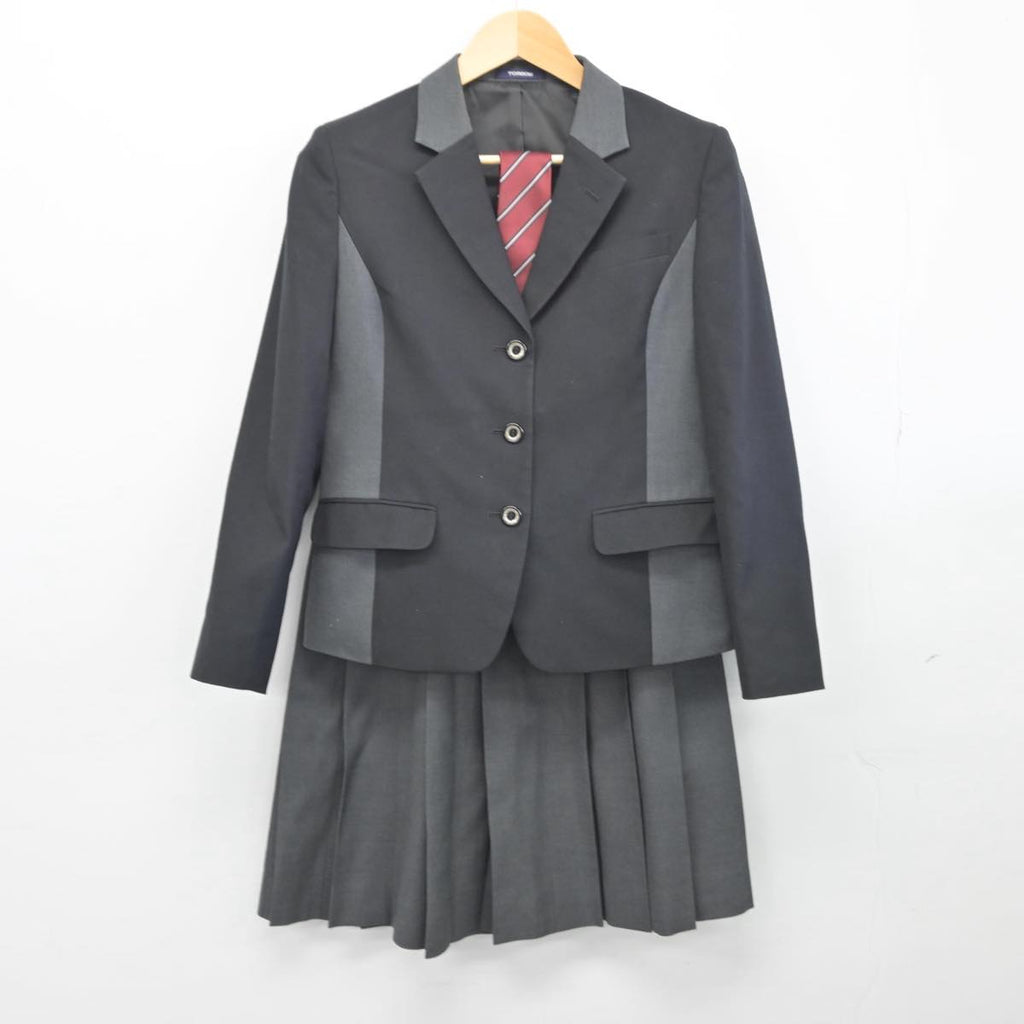 【中古】東京都 忍岡高等学校 女子制服 3点（ブレザー・スカート）sf028497