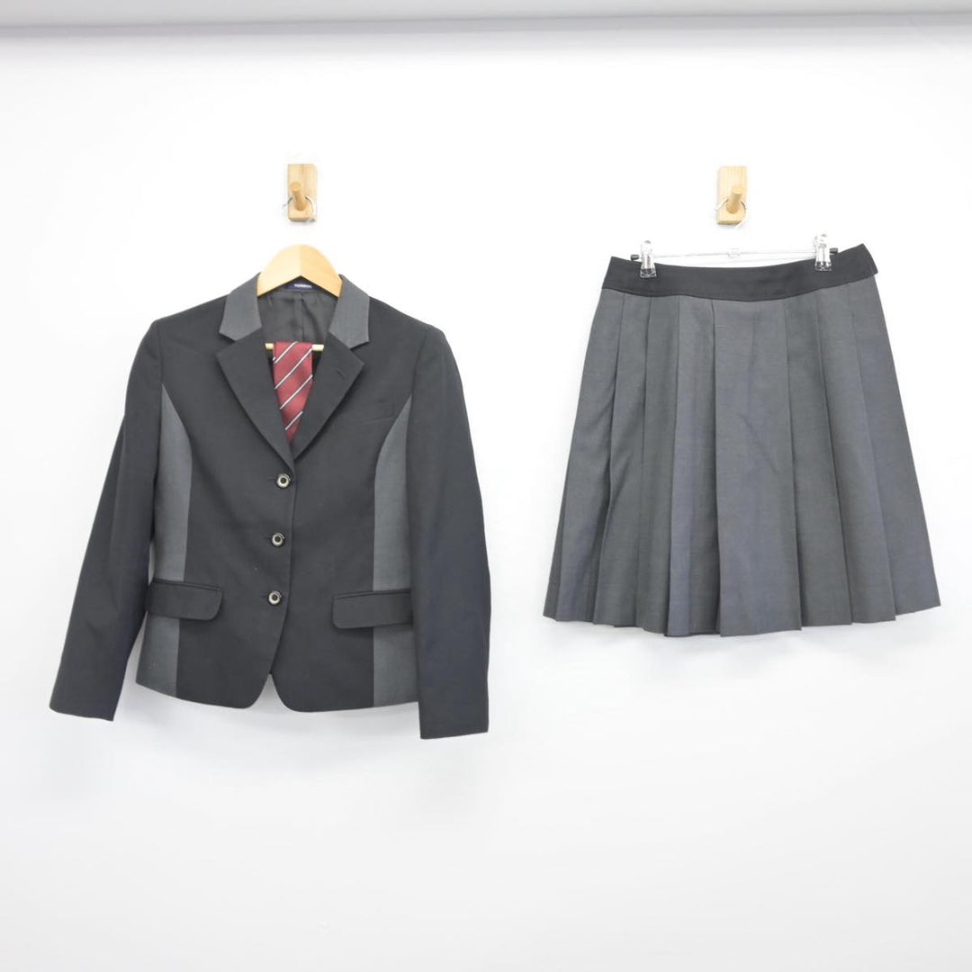 【中古】東京都 忍岡高等学校 女子制服 3点（ブレザー・スカート）sf028497