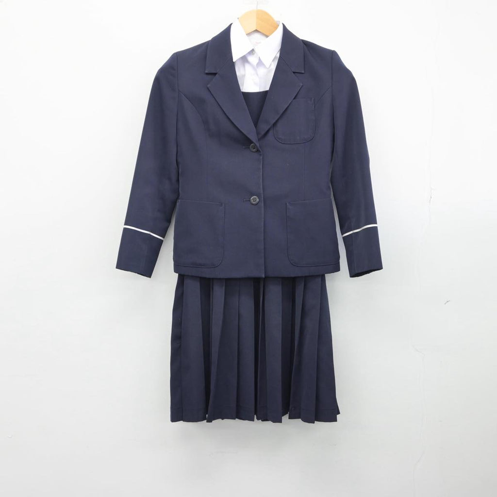 中古制服】高知県 土佐中学校・高等学校 女子制服 4点（ブレザー・シャツ・ジャンパースカート）sf028520【リサイクル学生服】 | 中古制服 通販パレイド