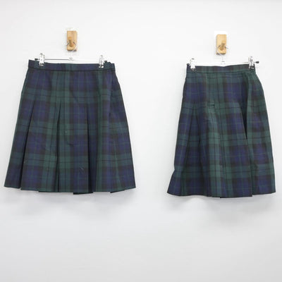 【中古】大阪府 東淀中学校 女子制服 2点（スカート・スカート）sf028531