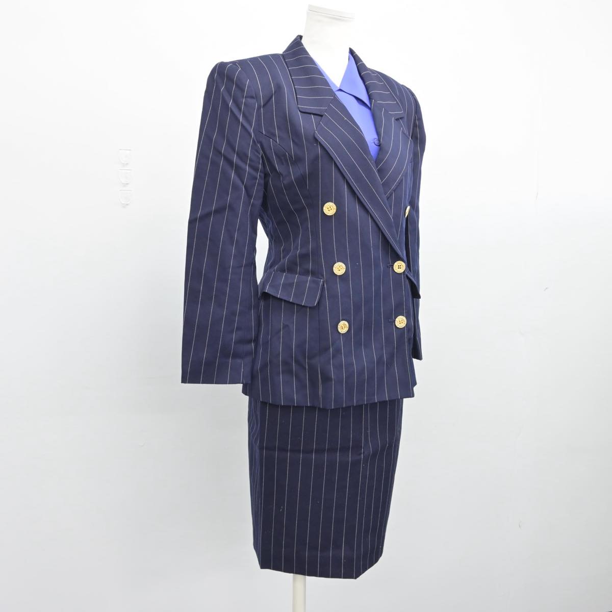 【中古】 全日本空輸株式会社 女子制服 6点（ブレザー・シャツ・スカート）sf028532