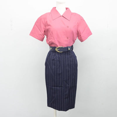 【中古】 全日本空輸株式会社 女子制服 6点（ブレザー・シャツ・スカート）sf028533