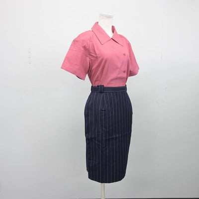 【中古】 全日本空輸株式会社 女子制服 3点（シャツ・スカート）sf028534