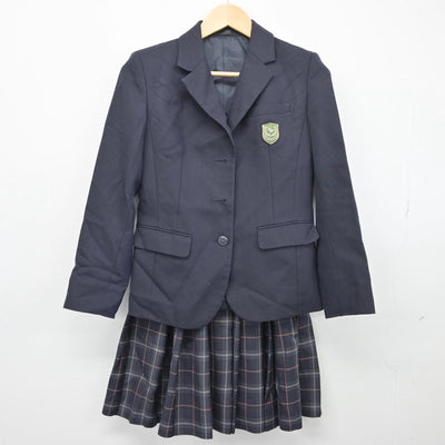 【中古】大阪府 守口東高等学校 女子制服 3点（ブレザー・スカート）sf028542