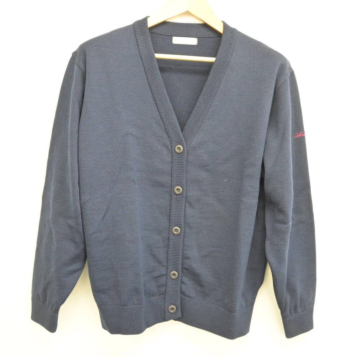 【中古】奈良県 育英西中学校 女子制服 3点（シャツ・ニット）sf028550