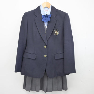 【中古】埼玉県 東京農業大学第三高等学校 女子制服 5点（ブレザー・シャツ・ベスト・スカート）sf028566