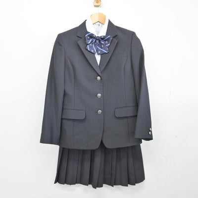 【中古】兵庫県 六甲アイランド高等学校 女子制服 5点（ブレザー・シャツ・スカート）sf028568