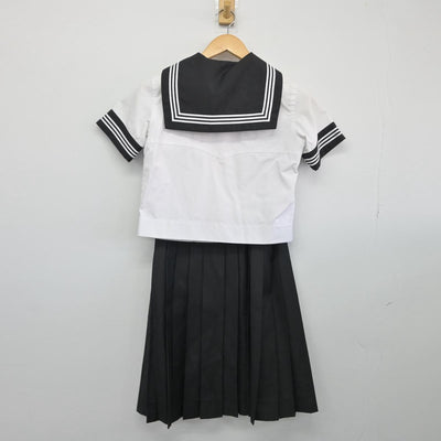 【中古】東京都 富士見中学高等学校 女子制服 3点（セーラー服・スカート）sf028592