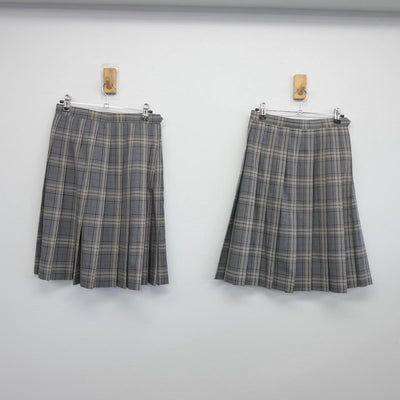 【中古】埼玉県 春野中学校 女子制服 4点（ブレザー・スカート・スカート）sf028601