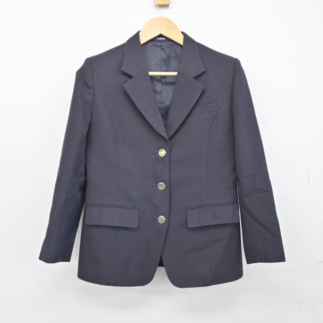 【中古】北海道 札幌平岸高等学校 女子制服 4点（ブレザー・スカート）sf028605