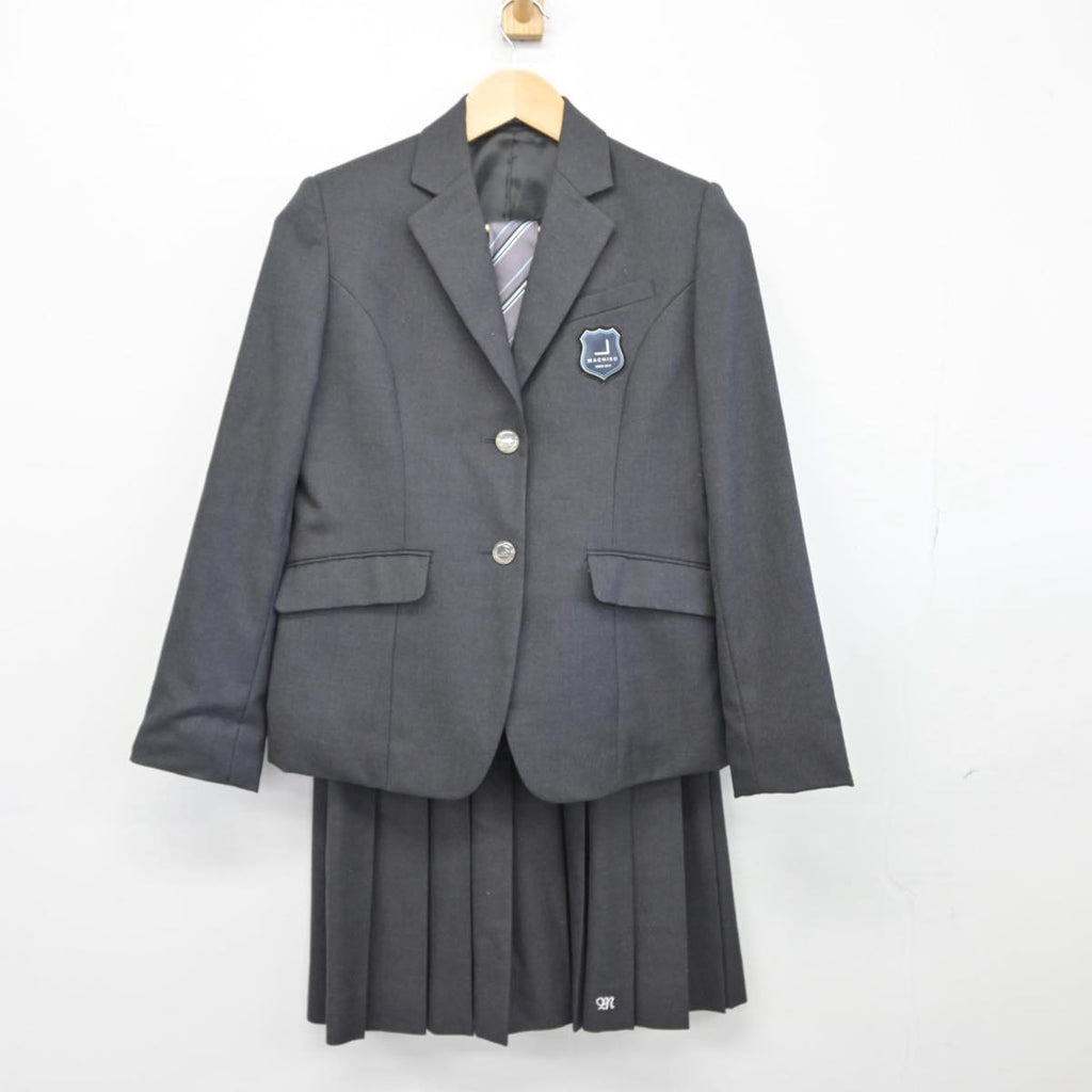 【中古】東京都 町田総合高等学校 女子制服 3点（ブレザー・スカート）sf028607