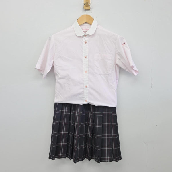 中古制服】福岡県 西日本短期大学附属高等学校 女子制服 2点