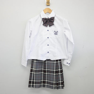 【中古】東京都 富士見丘高等学校 女子制服 5点（シャツ・スカート）sf028619