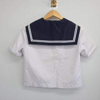 【中古】大分県 王子中学校 女子制服 3点（セーラー服・スカート）sf028629