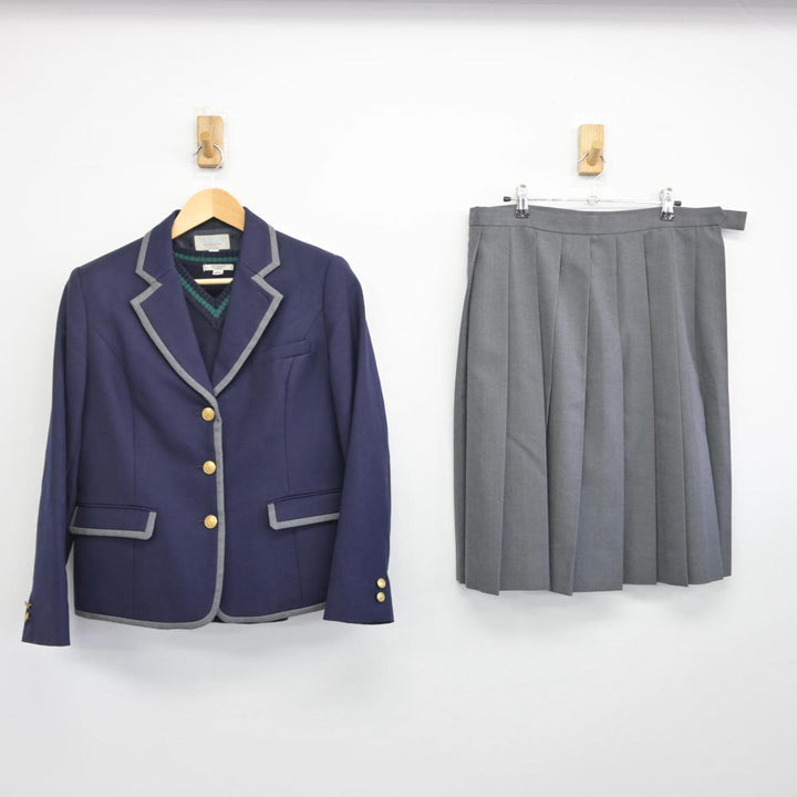 中古制服】東京都 上野学園高等学校 女子制服 3点(ブレザー 中古制服】東京都 上野学園高等学校 女子制服 3点(ブレザー