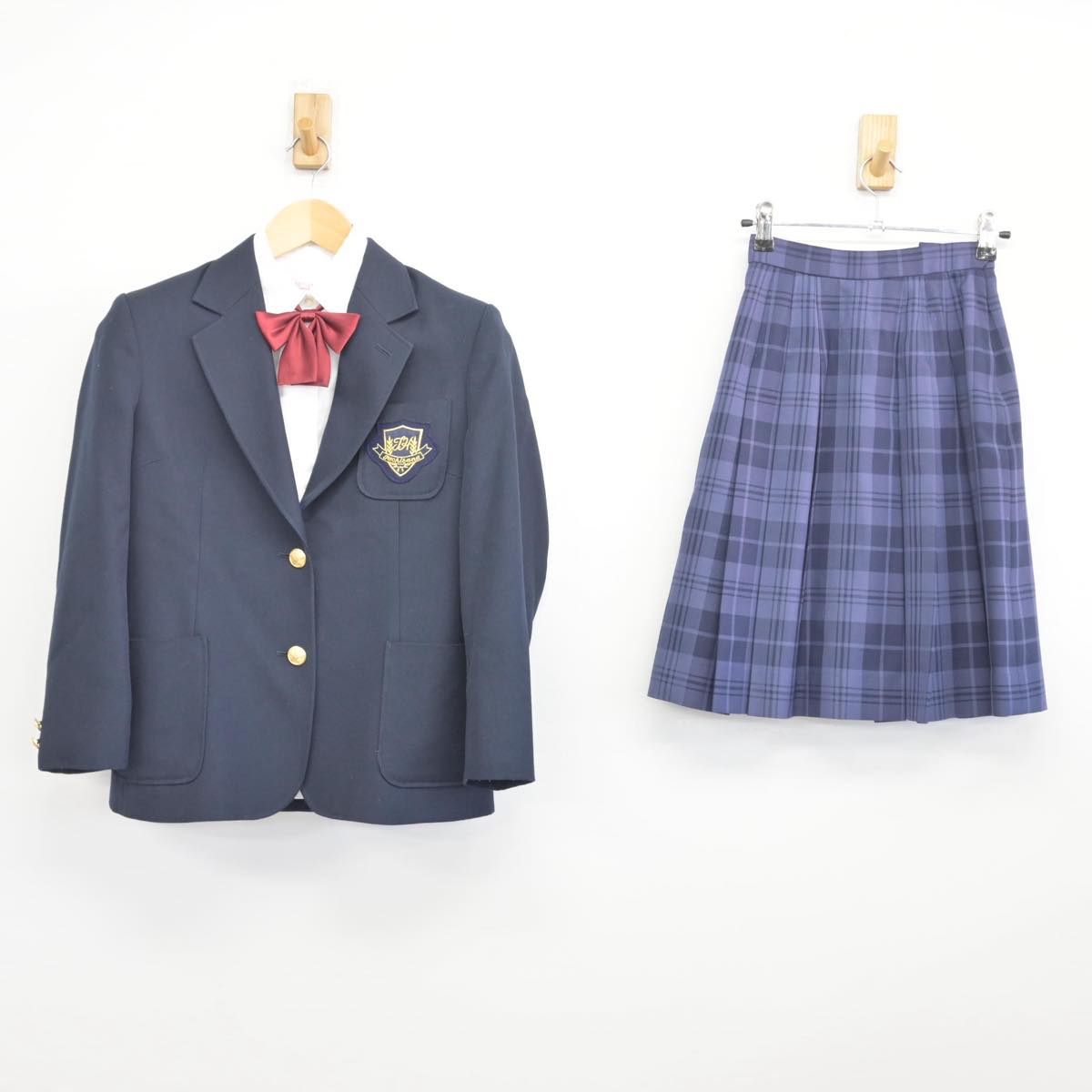 中古制服】神奈川県 川崎市立橘高等学校 女子制服 4点（ブレザー