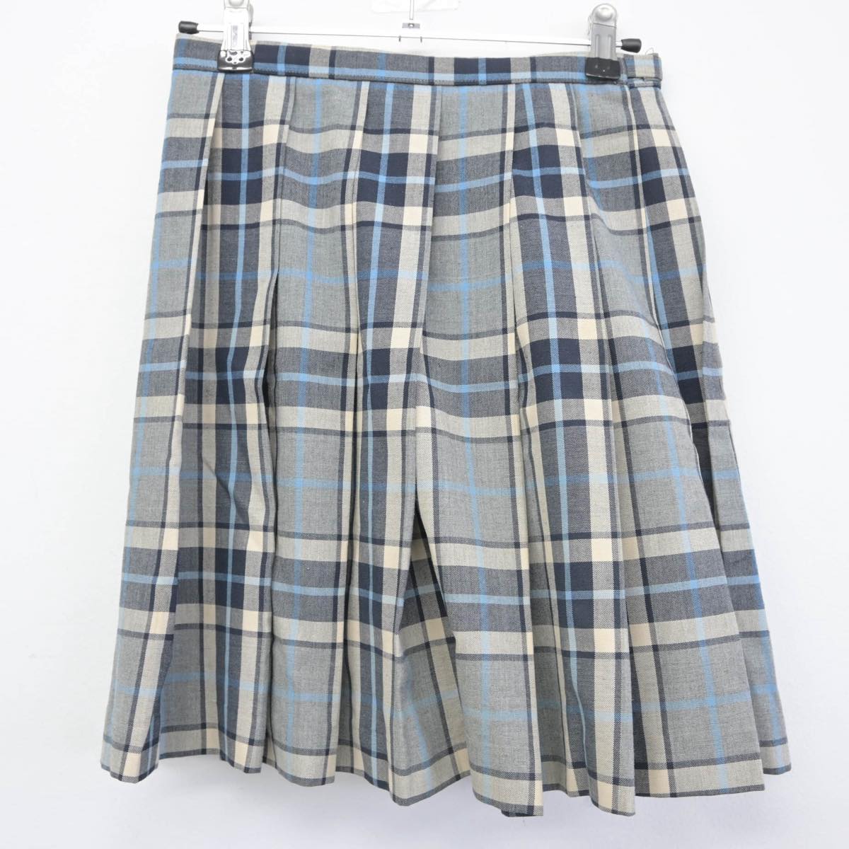 【中古】愛媛県 旧松山城南高等学校 女子制服 2点（ニットベスト・スカート）sf028666