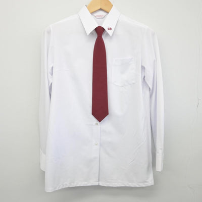 【中古】福島県 安積第二中学校 女子制服 7点（ブレザー・ベスト・シャツ・スカート）sf028670