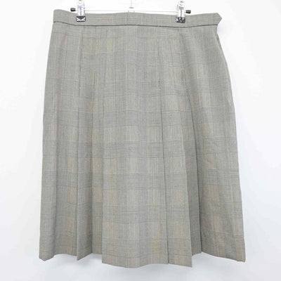 【中古】福島県 安積第二中学校 女子制服 7点（ブレザー・ベスト・シャツ・スカート）sf028670