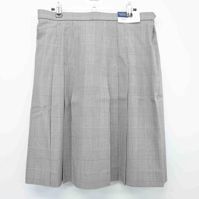 【中古】福島県 安積第二中学校 女子制服 4点（シャツ・スカート）sf028672