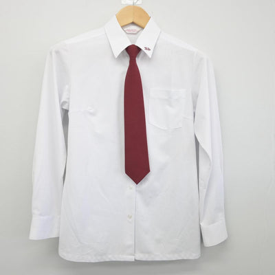 【中古】福島県 安積第二中学校 女子制服 5点（ブレザー・ベスト・シャツ・スカート）sf028673