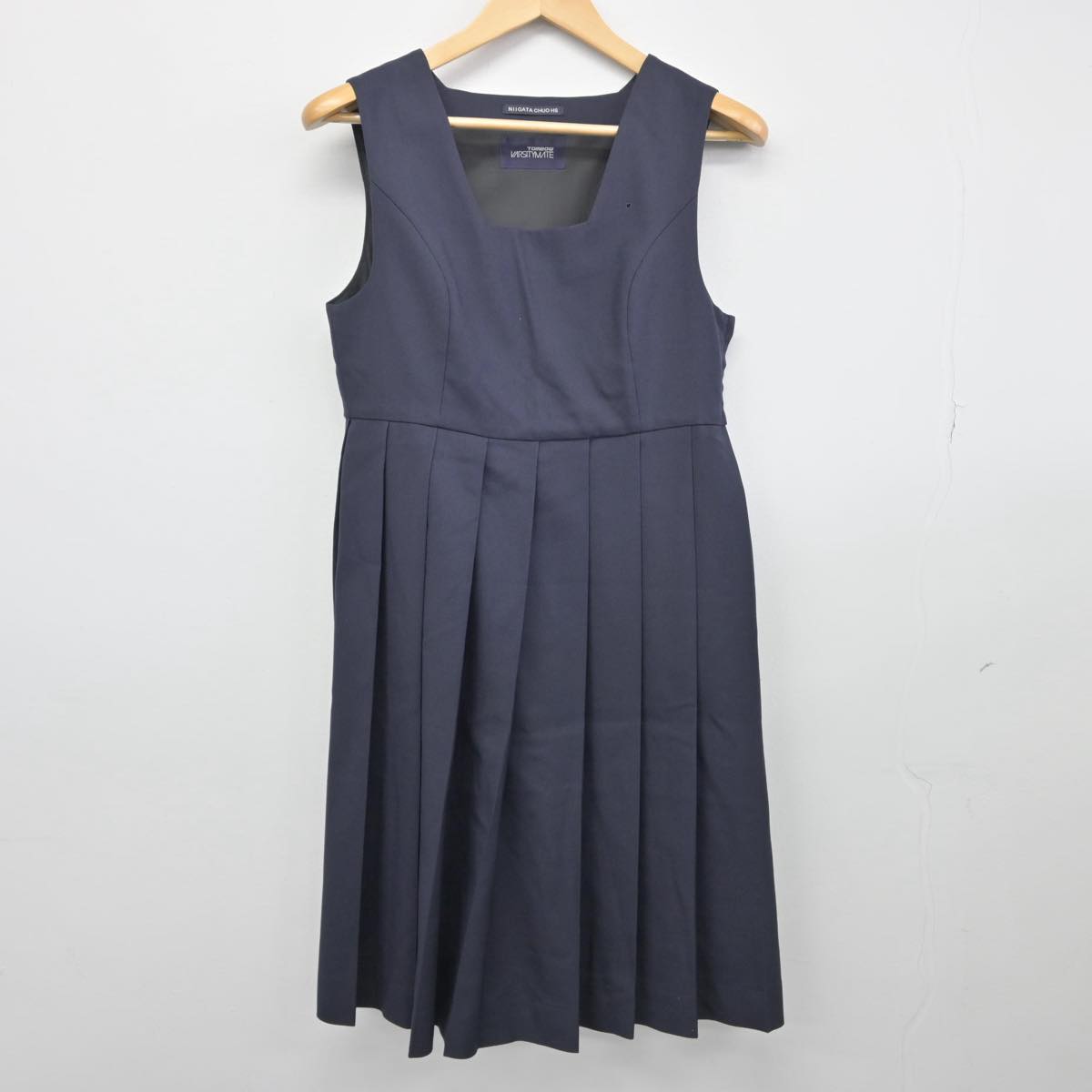 【中古】新潟県 新潟県立中央高等学校 女子制服 2点（ブレザー・ジャンパースカート）sf028677