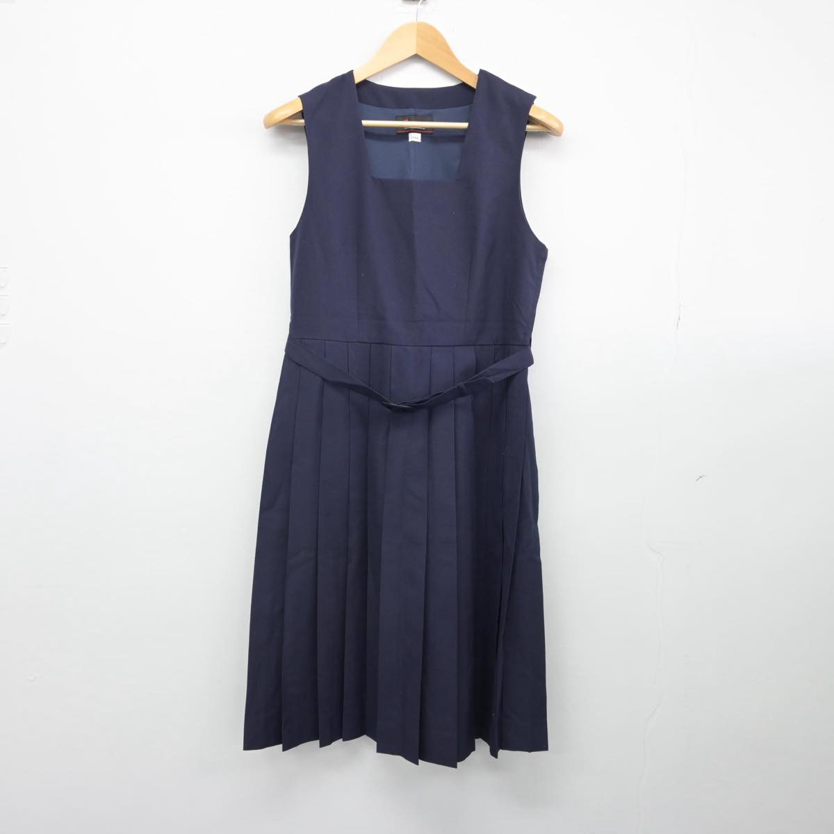 【中古】東京都 亀戸中学校 女子制服 1点（ジャンパースカート）sf028696