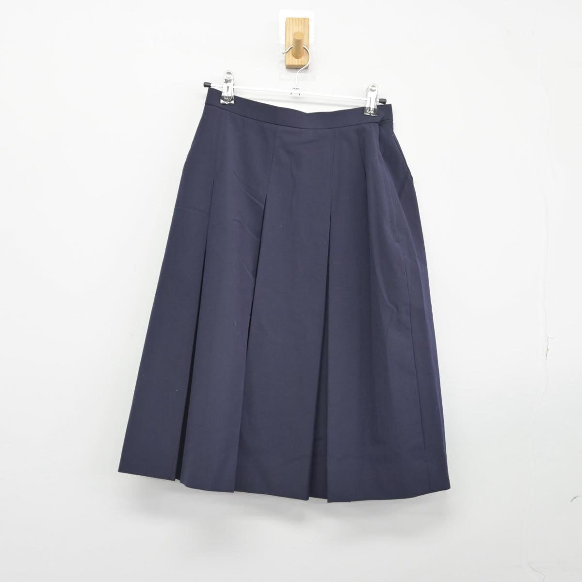 【中古】東京都 横川中学校 女子制服 2点（ベスト・スカート）sf028697