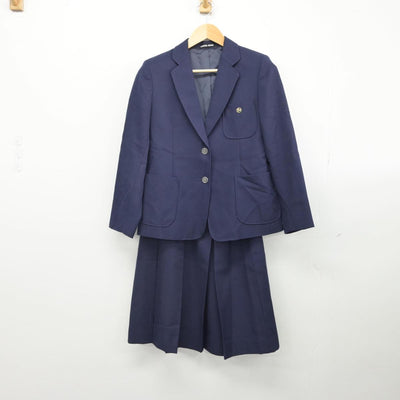 【中古】東京都 横川中学校 女子制服 3点（ブレザー・ベスト・スカート）sf028698