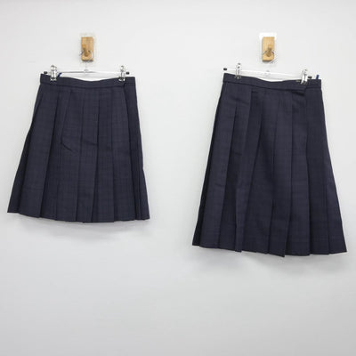 【中古】千葉県 成田北高等学校 女子制服 4点（ブレザー・スカート・スカート）sf028715