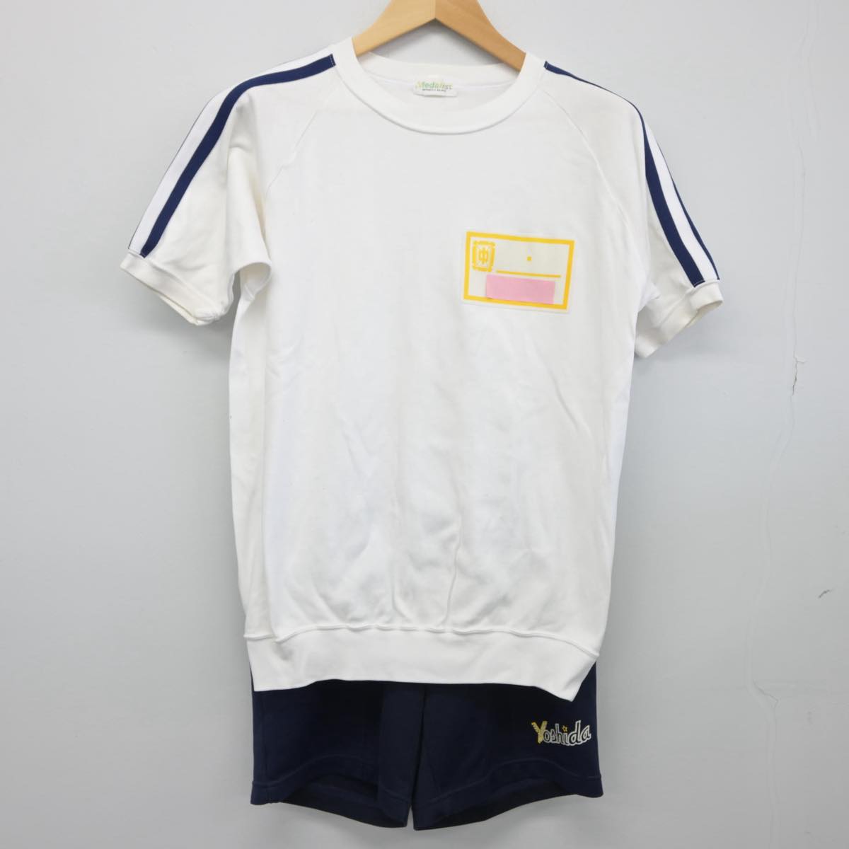 【中古】静岡県 吉田中学校 女子制服 2点（体操服 上・体操服 下）sf028723