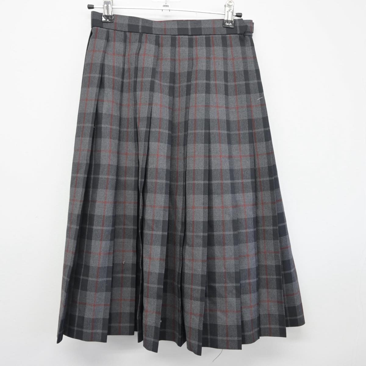 【中古】大阪府 梅花高等学校 女子制服 3点（シャツ・ニット・スカート）sf028726