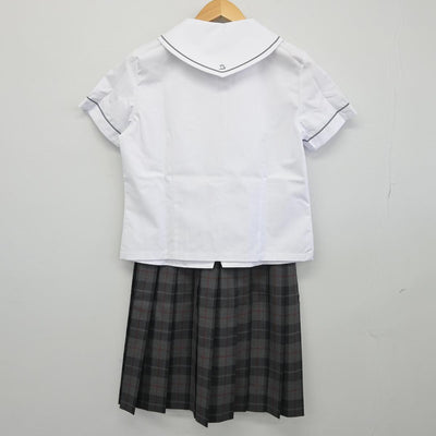 【中古】大阪府 梅花高等学校 女子制服 3点（セーラー服・スカート）sf028727