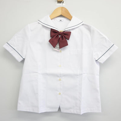 【中古】大阪府 梅花高等学校 女子制服 3点（セーラー服・スカート）sf028727