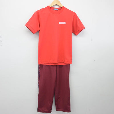 【中古】埼玉県 朝霞高等学校 女子制服 3点（ジャージ 上・体操服 上・ジャージ 下）sf028731