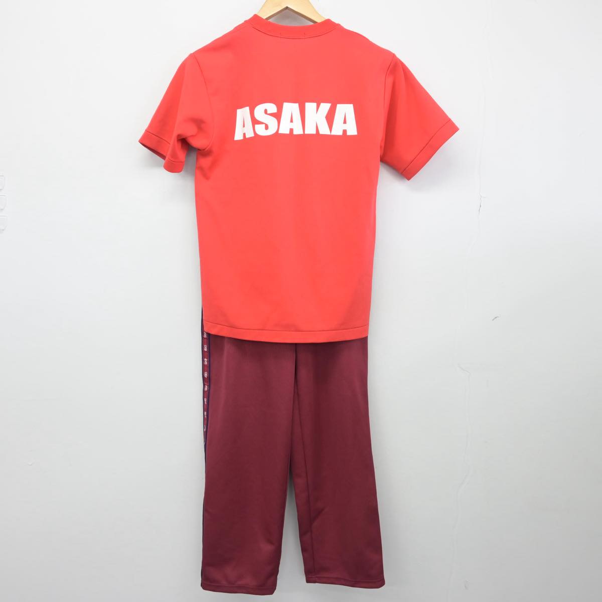 【中古】埼玉県 朝霞高等学校 女子制服 3点（ジャージ 上・体操服 上・ジャージ 下）sf028731