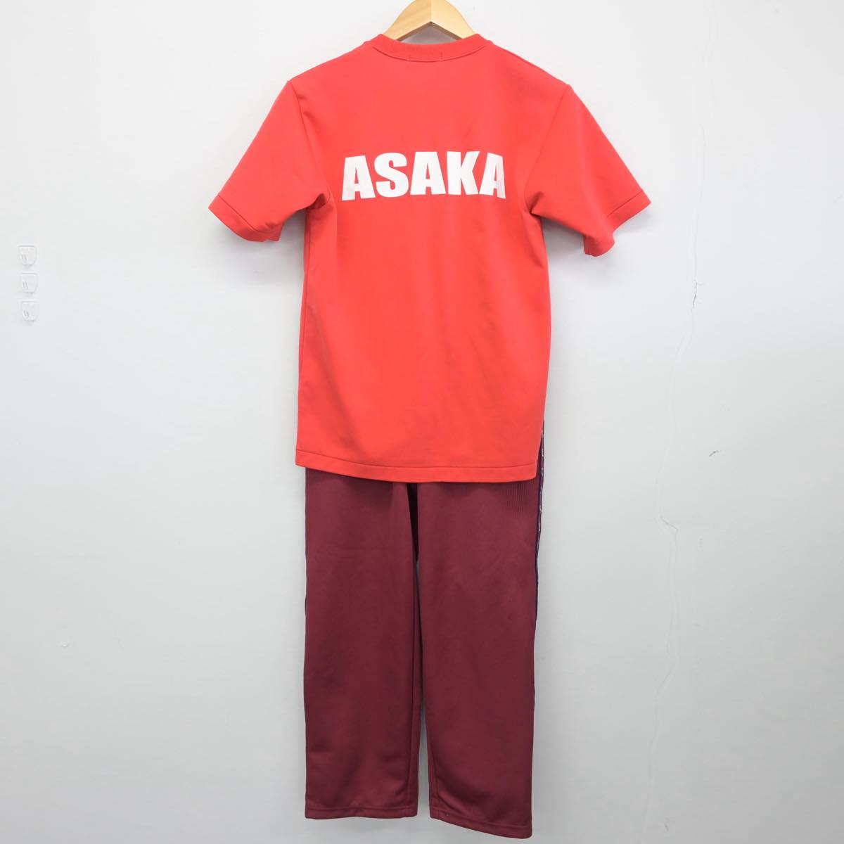 【中古】埼玉県 朝霞高等学校 女子制服 3点（ジャージ 上・体操服 上・ジャージ 下）sf028732