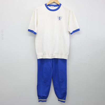 【中古】奈良県 片塩中学校 女子制服 3点（ジャージ 上・体操服 上・ジャージ 下）sf028742