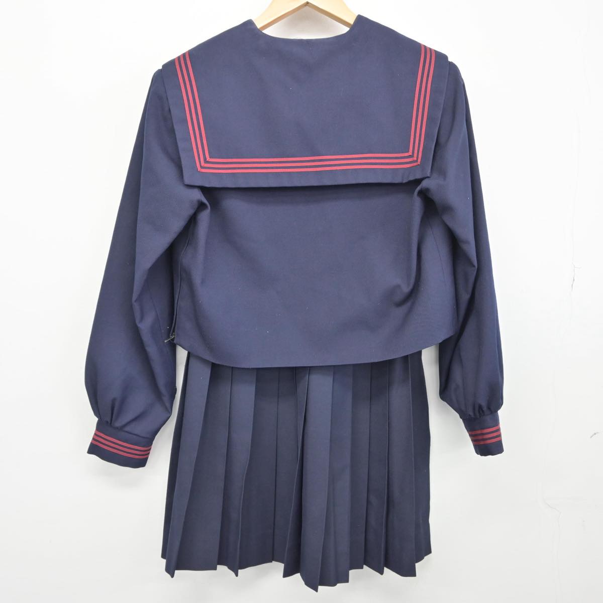 中古制服】奈良県 片塩中学校 女子制服 2点（セーラー服・スカート）sf028744【リサイクル学生服】 | 中古制服通販パレイド